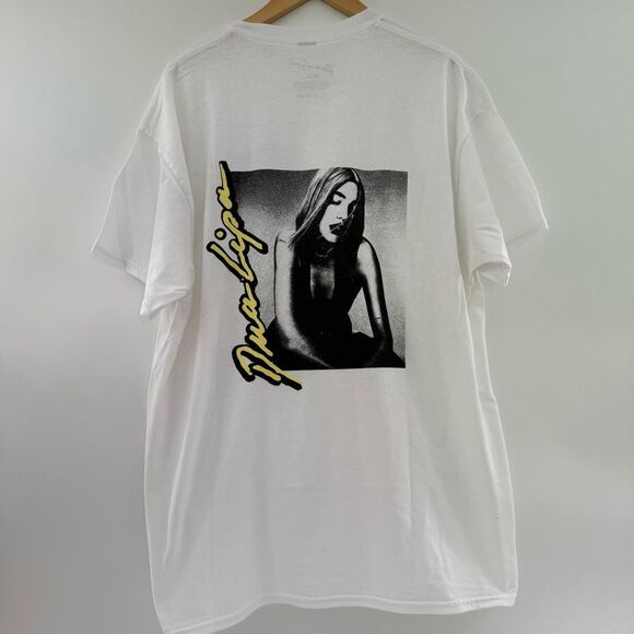NWT DUA LIPA DON’T START NOW URBAN OUTFITTERS T-SHIRT XL - Picture 1 of 7